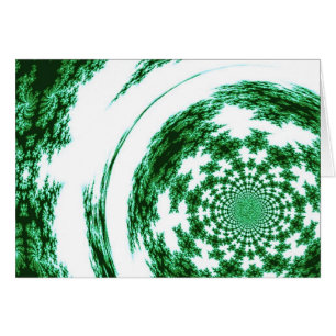 Cartão Thread de rotação verde