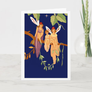 Cartão "Three in a Tree" Greeting Card