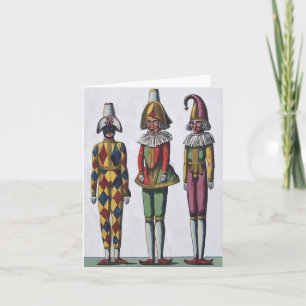 Cartão Three Jesters Note Card