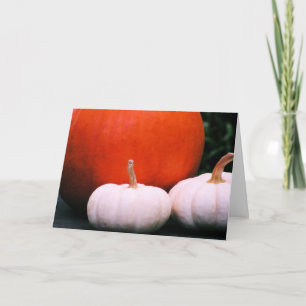 Cartão Three Pumpkins