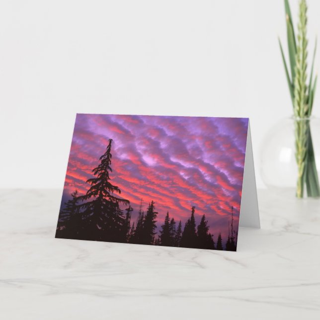 Cartão Three Sisters Wilderness, Oregon (Frente)