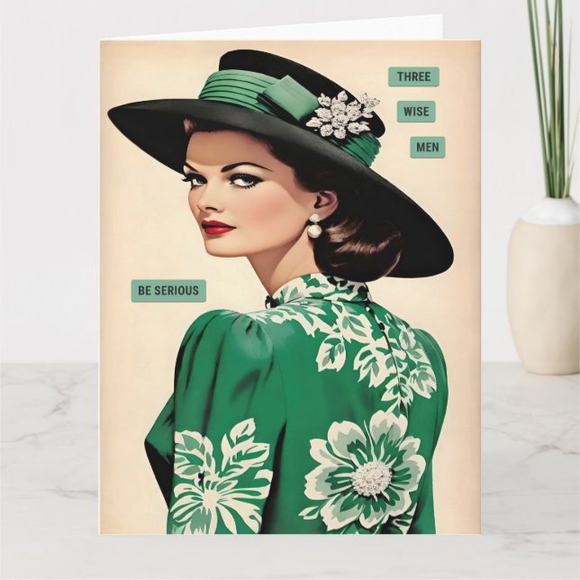 Cartão Three Wise Men (Frente)
