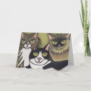 Cartão Three's Company by Robyn Feeley