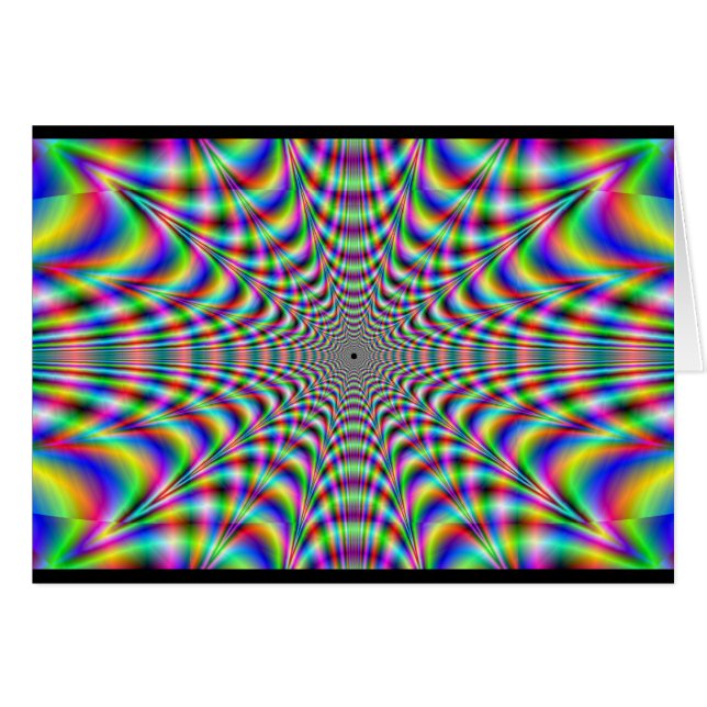 Cartão throbbing (cartão) (Frente Horizontal)