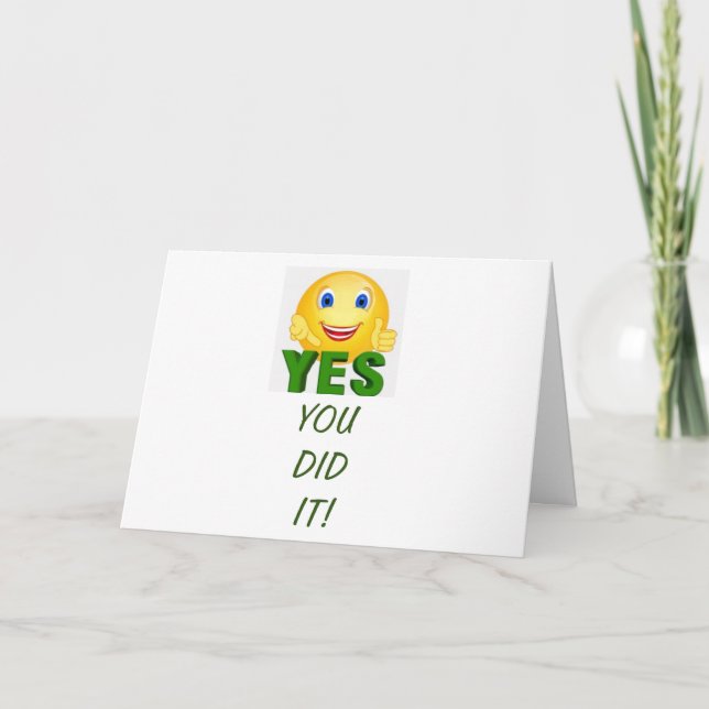 CARTÃO **THUMBS UP** PARA VOCÊ E PARA ONDE IR (Frente)