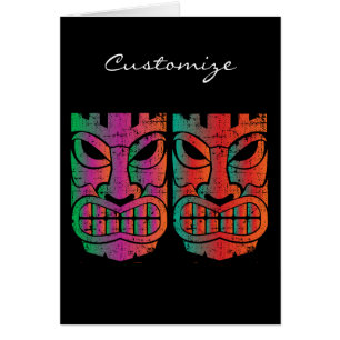 Cartão Thunder_Cove da Escultura Twin Tiki