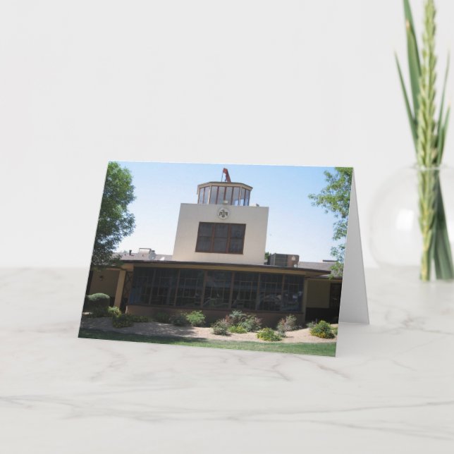 Cartão Thunderbird Control Tower (Frente)