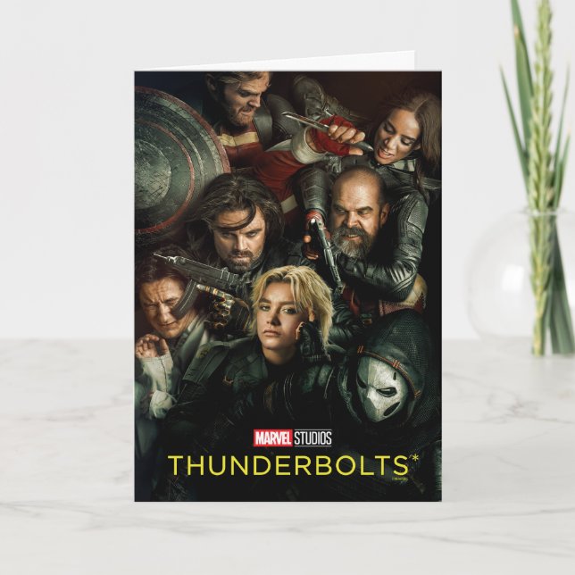 Cartão Thunderbolts* | Group Fighting Theatrical (Frente)