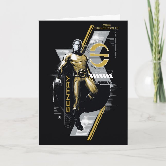Cartão Thunderbolts* | Sentry Character Graphic (Frente)