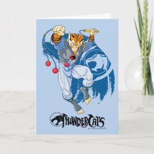 Cartão ThunderCats   Gráfico de Caracteres Tygra