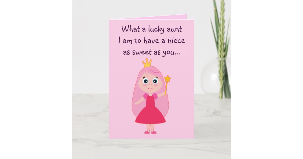 Cartao Tia Doce Da Princesa Feliz Aniversario A Sobrinha Zazzle Com Br Um abraço e um beijo com um presentinho a acompanhar é o que tenho para você neste seu dia de aniversário. cartao tia doce da princesa feliz aniversario a sobrinha zazzle com br