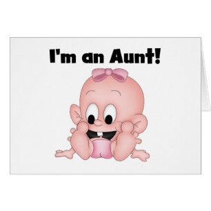 Cartão Tia dos Camisetas e presentes da Nova sobrinha