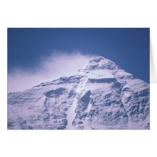 Cartão Tibete. Mt. Everest