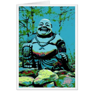 Cartão Tiffany Buddha