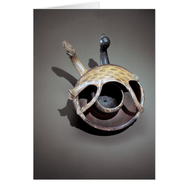 Cartão tigela de serpente duplo (Frente)