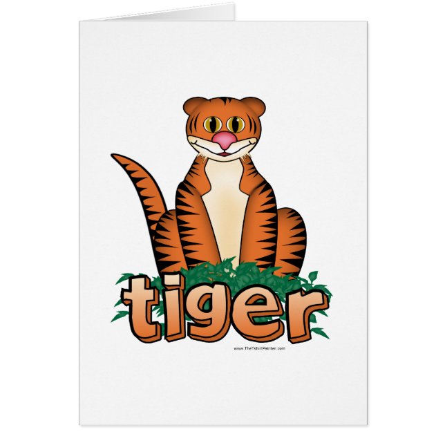 CARTÃO TIGER! (Frente)