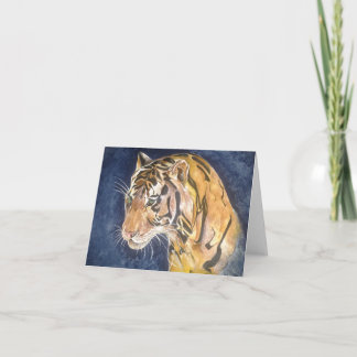 Cartão Tiger Greeting Card