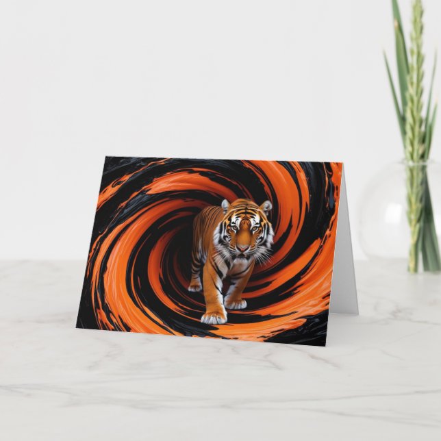 Cartão Tiger Gyre (Frente)