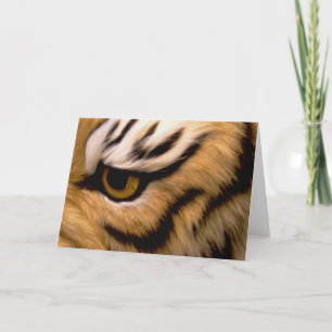 Cartão Tiger Photo Greeting Card