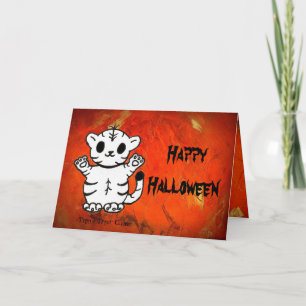 Cartão Tiggy Happy Halloween
