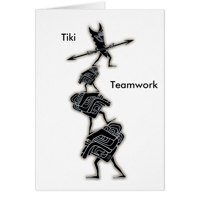 Cartão Tiki Adventure (Frente)