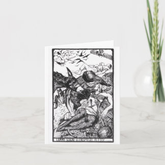 Cartão Till Eulenspiegel Notecard
