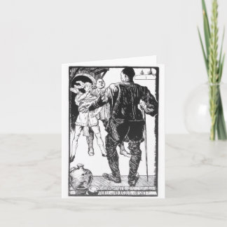 Cartão Till Eulenspiegel Notecard