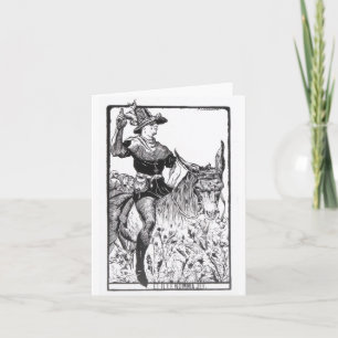 Cartão Till Eulenspiegel Notecard