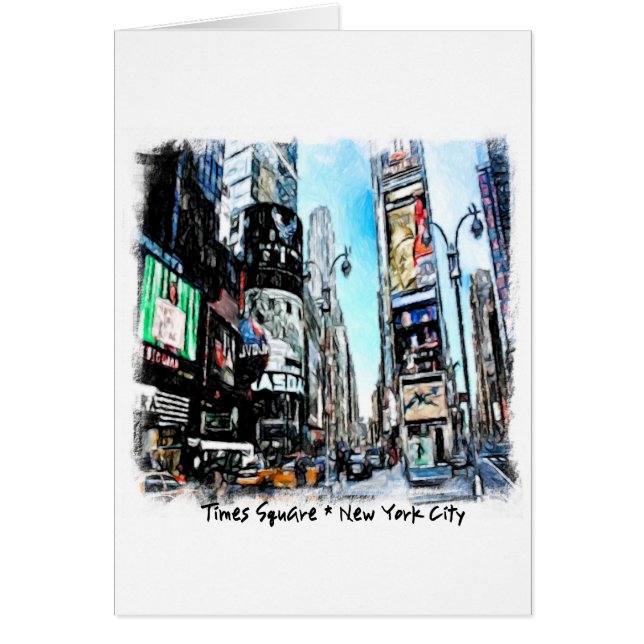 Cartão Times Square (Frente)