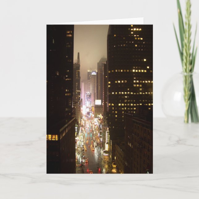 Cartão Times Square NYC (Frente)