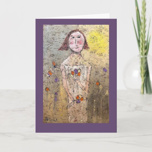 Cartão tímido (Frente)