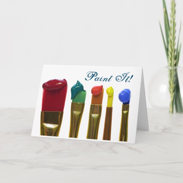 Cartão Tinta (Frente)