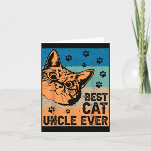 Cartão Tio do Gato Kit Funny Whiskers Pet Owner