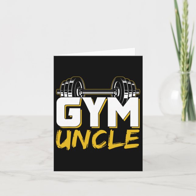 Cartão Tio Gym (Frente)