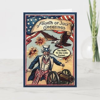Cartão Tio Sam 4th Card