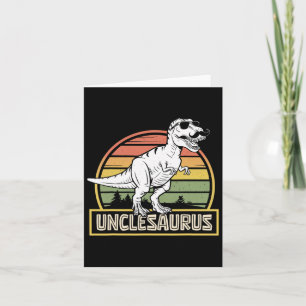 Cartão Tio-sauro T Rex Dinossauro Tio Saurus Correspondên