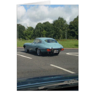 Cartão Tipo E - Tipo Jag Coupe