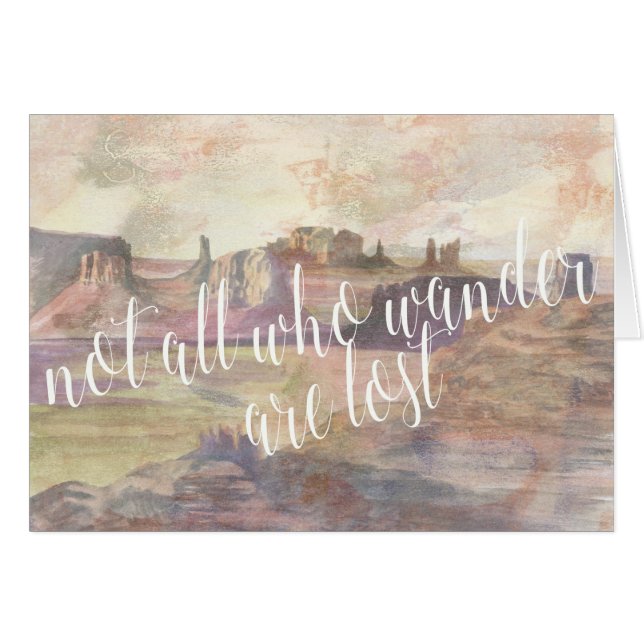 Cartão Tipografia de Aventura IV (Frente Horizontal)