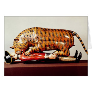 Cartão Tipu's Tiger, c.1790 (madeira)