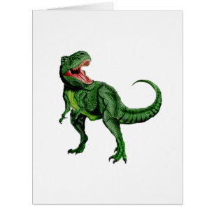 Cartão Tiranossauro