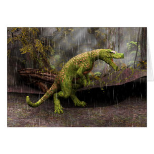 Cartão Tiranossauro Rex