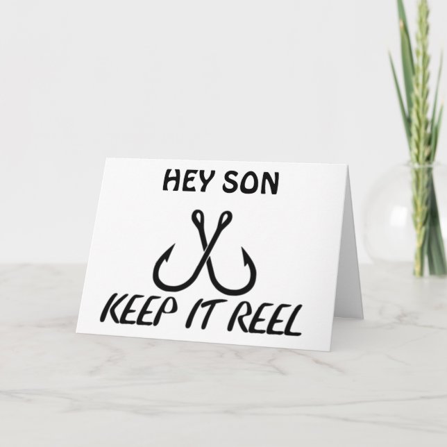 CARTÃO TIRE-SE PARA SEU ANIVERSÁRIO PARA PEIXAR "FILHO" (Frente)