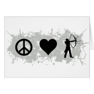 Cartão Tiro ao arco 1