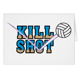 Cartão Tiro do matar