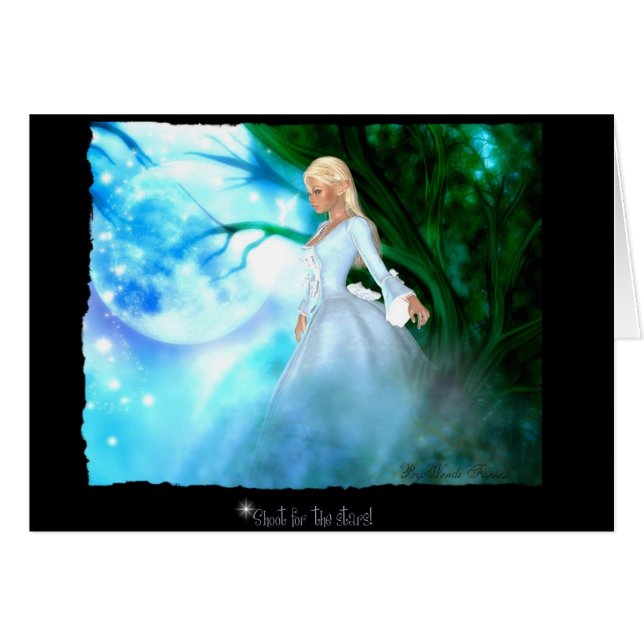 Cartão tiro para as estrelas (Frente Horizontal)