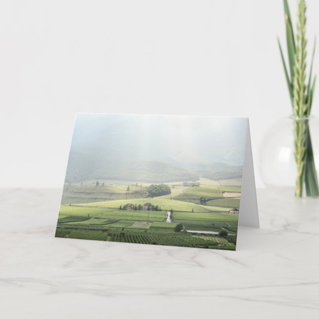 Cartão Tirol do Sul Itália (Frente)