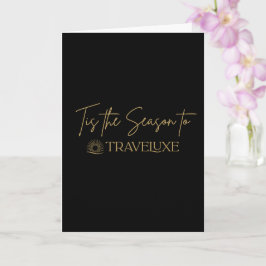 Cartão Tis the Season Black