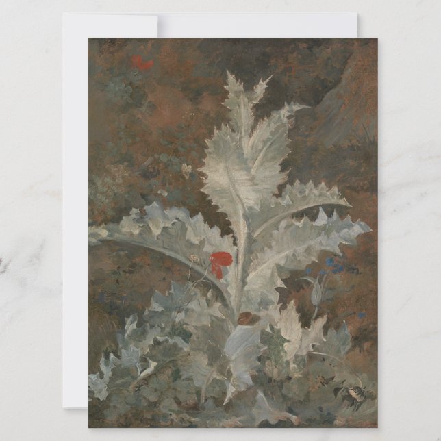 Cartão Tistle (por John Crome) (Frente)