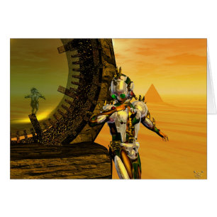 CARTÃO TITÃ NO DESERTO DE HYPERION