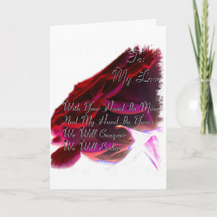 Cartão To My Love Greeting Card